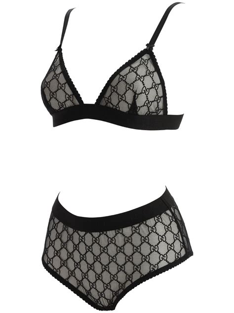 gucci panty black|expensive bras and panties.